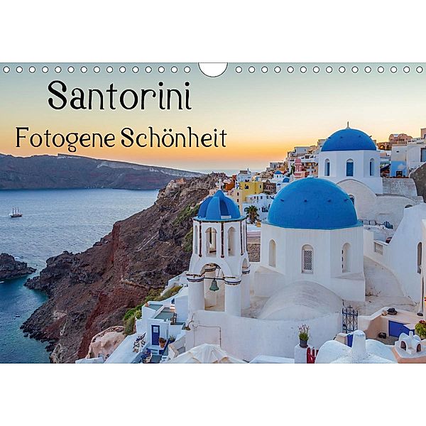 Santorini - Fotogene SchönheitAT-Version (Wandkalender 2021 DIN A4 quer), Thomas Klinder