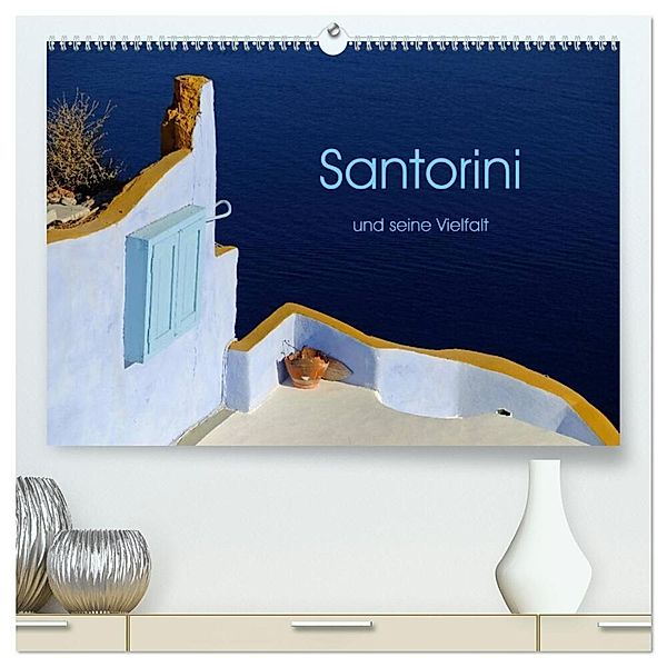 Santorini und seine Vielfalt (hochwertiger Premium Wandkalender 2024 DIN A2 quer), Kunstdruck in Hochglanz, Nordstern