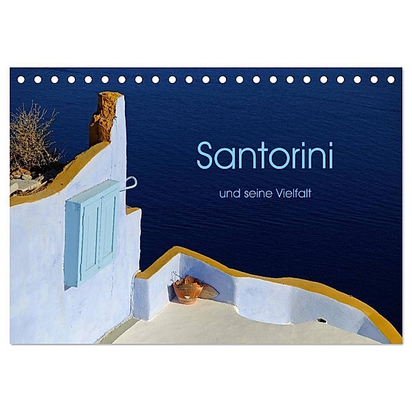 Santorini und seine Vielfalt (Tischkalender 2025 DIN A5 quer), CALVENDO Monatskalender, Calvendo, Nordstern