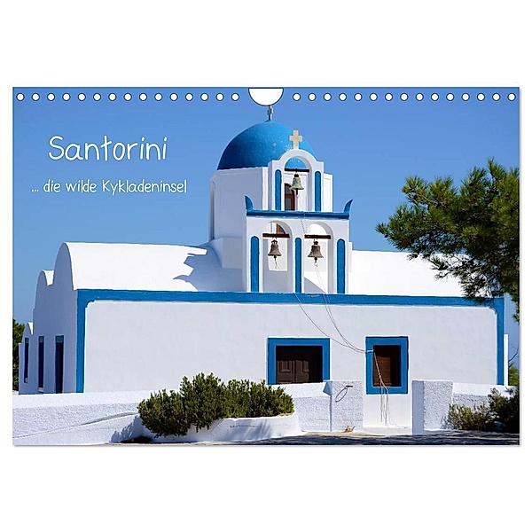Santorini (Wandkalender 2024 DIN A4 quer), CALVENDO Monatskalender, Thomas Amler