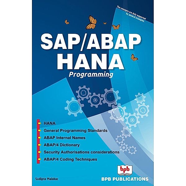 SAP/ABAP HANA Programming, Sudipta Malakar