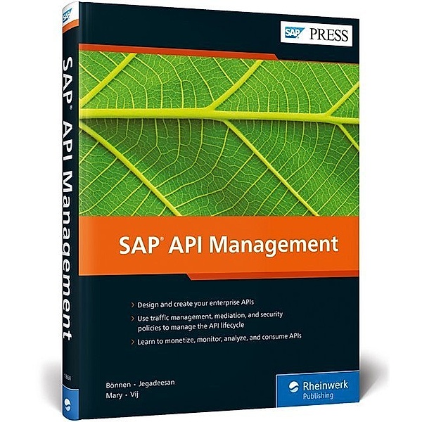 SAP API Management, Carsten Bönnen, Harshavardhan Jegadeesan, Divya Mary, Shilpa Vij