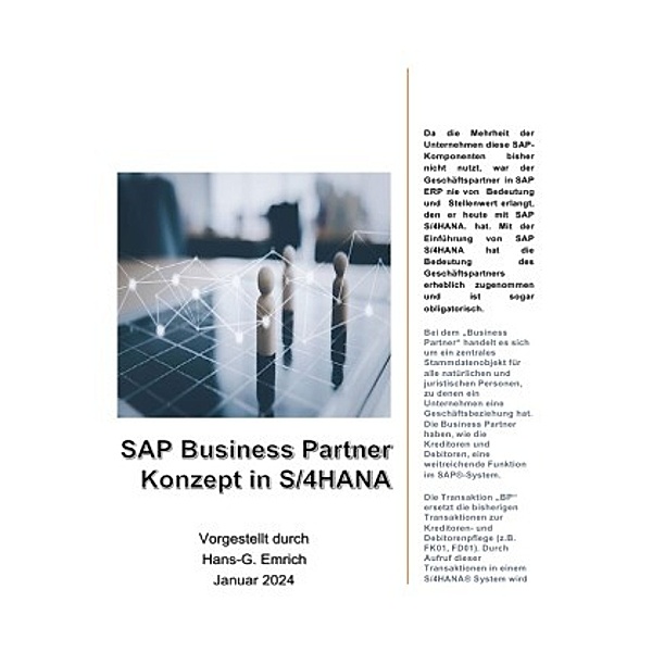 SAP Business Partner Konzept in S/4HANA, Hans-Georg Emrich