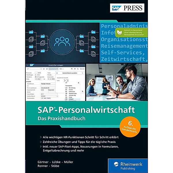 SAP-Personalwirtschaft / SAP Press, Christian Gärtner, Christian Lübke, Cathleen Müller, Markus Renner, Thomas Stöbe