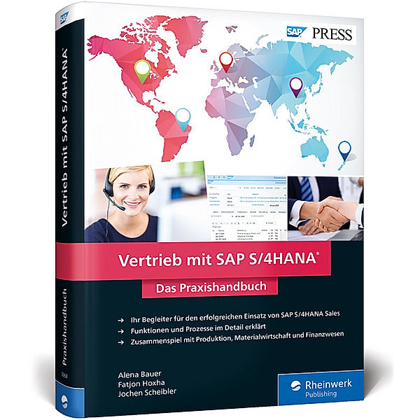 SAP PRESS / Vertrieb mit SAP S/4HANA, Alena Bauer, Jochen Scheibler, Fatjon Hoxha