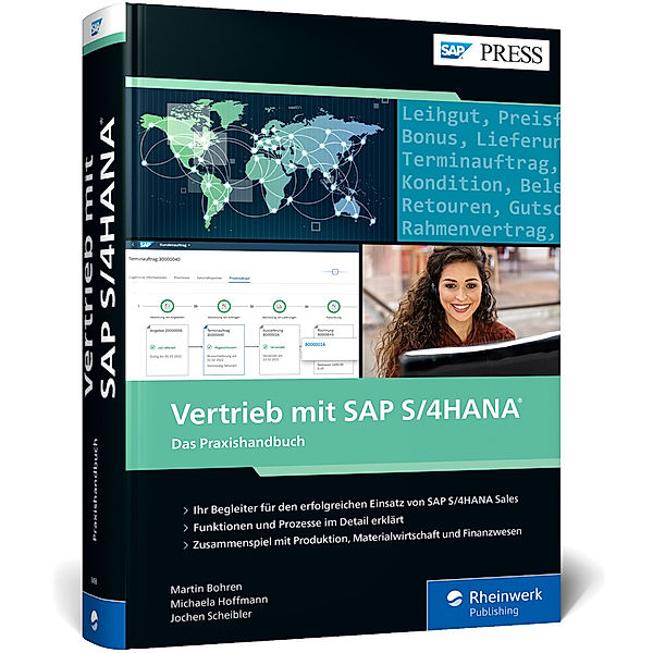 SAP PRESS / Vertrieb mit SAP S/4HANA, Martin Bohren, Michaela Hoffmann, Jochen Scheibler