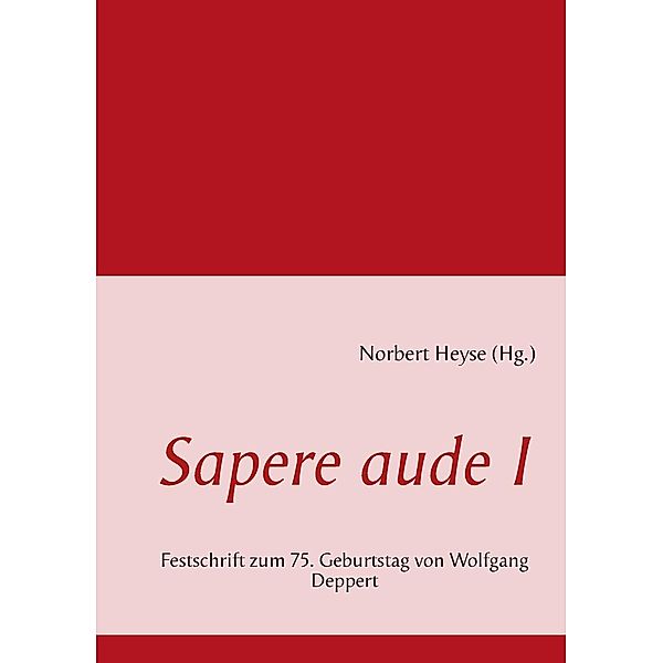 Sapere aude I