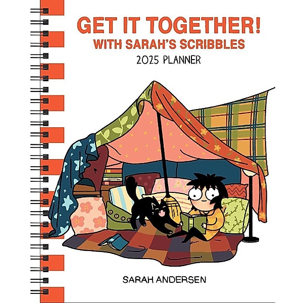 Sarah's Scribbles 12-Month 2025 Monthly/Weekly Planner Calendar, Sarah Andersen