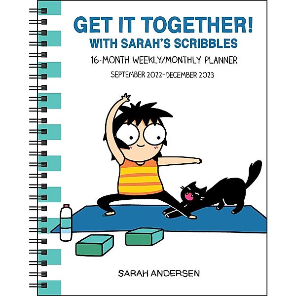 Sarah's Scribbles 16-Month 2022-2023 Weekly/Monthly Planner Calendar, Sarah Andersen