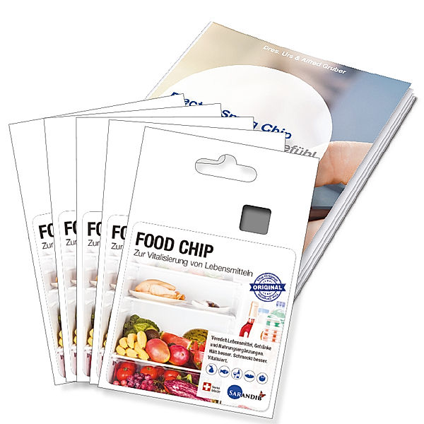 Sarandib Food Chip 5er Set inkl. Broschüre