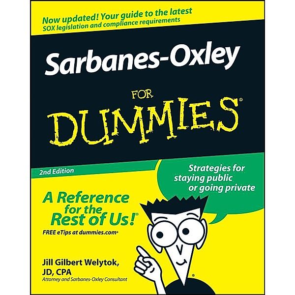 Sarbanes-Oxley For Dummies, Jill Gilbert Welytok