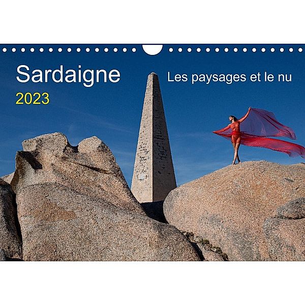 Sardaigne - Les paysages et le nu (Calendrier mural 2023 DIN A4 horizontal), Martin Zurmühle