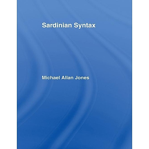 Sardinian Syntax, Michael Jones