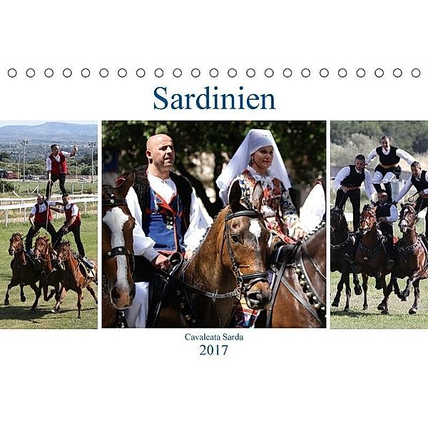 Sardinien - Cavalcata Sarda (Tischkalender 2017 DIN A5 quer), Karolin Heepmann