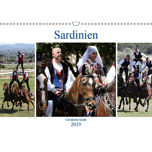 Sardinien - Cavalcata Sarda (Wandkalender 2019 DIN A3 quer), Karolin Heepmann