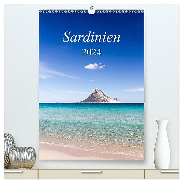 Sardinien / CH-Version (hochwertiger Premium Wandkalender 2024 DIN A2 hoch), Kunstdruck in Hochglanz, Thomas Kuehn