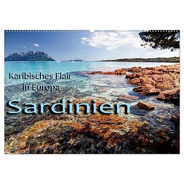 Sardinien / CH-Version (Wandkalender 2024 DIN A2 quer), CALVENDO Monatskalender, Thomas Kuehn