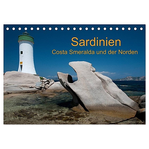 Sardinien Costa Smeralda und der Norden (Tischkalender 2024 DIN A5 quer), CALVENDO Monatskalender, Gerhard Radermacher