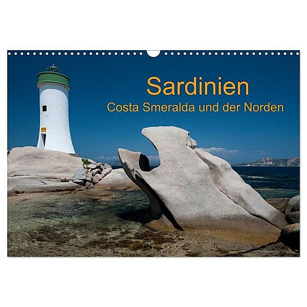 Sardinien Costa Smeralda und der Norden (Wandkalender 2024 DIN A3 quer), CALVENDO Monatskalender, Gerhard Radermacher