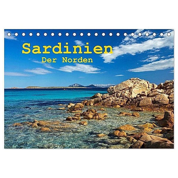 Sardinien - Der Norden (Tischkalender 2024 DIN A5 quer), CALVENDO Monatskalender, Martin Rauchenwald