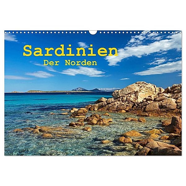 Sardinien - Der Norden (Wandkalender 2024 DIN A3 quer), CALVENDO Monatskalender, Martin Rauchenwald