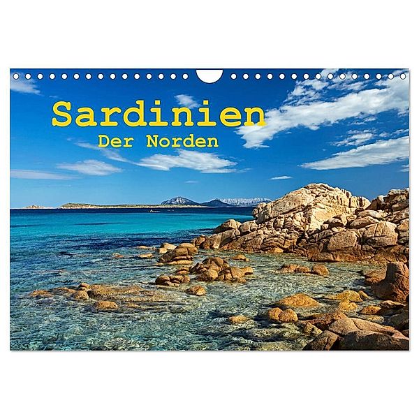 Sardinien - Der Norden (Wandkalender 2024 DIN A4 quer), CALVENDO Monatskalender, Martin Rauchenwald