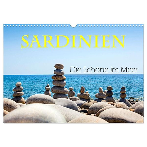 Sardinien - Die Schöne im Meer (Wandkalender 2024 DIN A3 quer), CALVENDO Monatskalender, Klaus Scholz