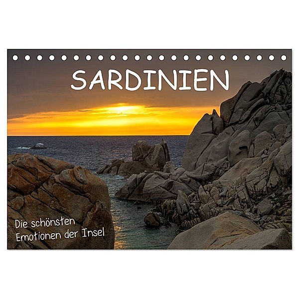 Sardinien - die schönsten Emotionen der Insel (Tischkalender 2024 DIN A5 quer), CALVENDO Monatskalender, Foto UNICO