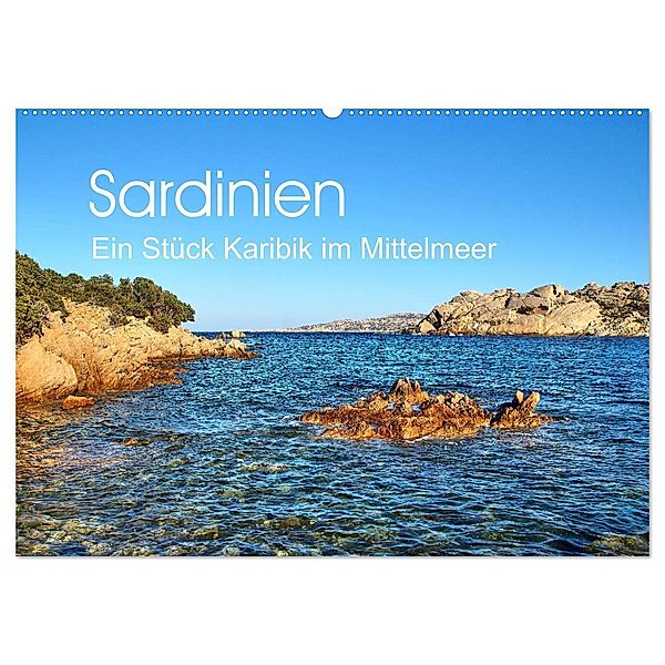 Sardinien - Ein Stück Karibik im Mittelmeer (Wandkalender 2024 DIN A2 quer), CALVENDO Monatskalender, Jakob Otto