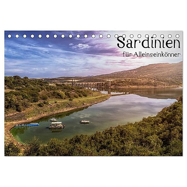 Sardinien - Für Alleinseinkönner (Tischkalender 2024 DIN A5 quer), CALVENDO Monatskalender, Tom Wald