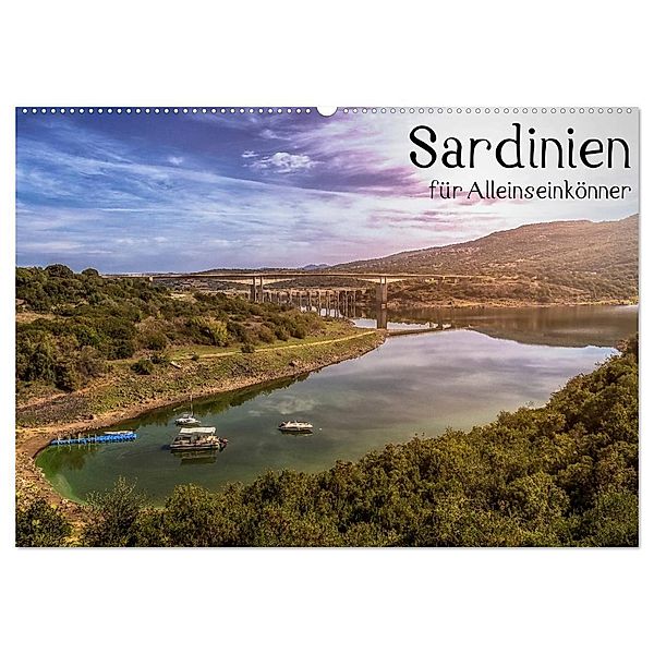 Sardinien - Für Alleinseinkönner (Wandkalender 2024 DIN A2 quer), CALVENDO Monatskalender, Tom Wald