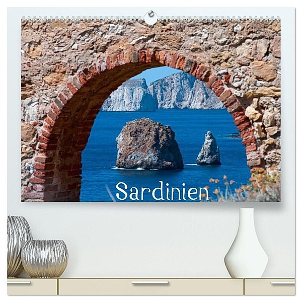 Sardinien (hochwertiger Premium Wandkalender 2024 DIN A2 quer), Kunstdruck in Hochglanz, Anneli Hegerfeld-Reckert