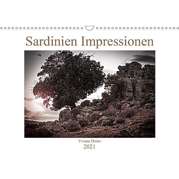 Sardinien Impressionen (Wandkalender 2021 DIN A3 quer), Yvonne Daube