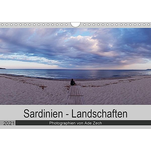 Sardinien - Landschaften (Wandkalender 2021 DIN A4 quer), Ade Zech