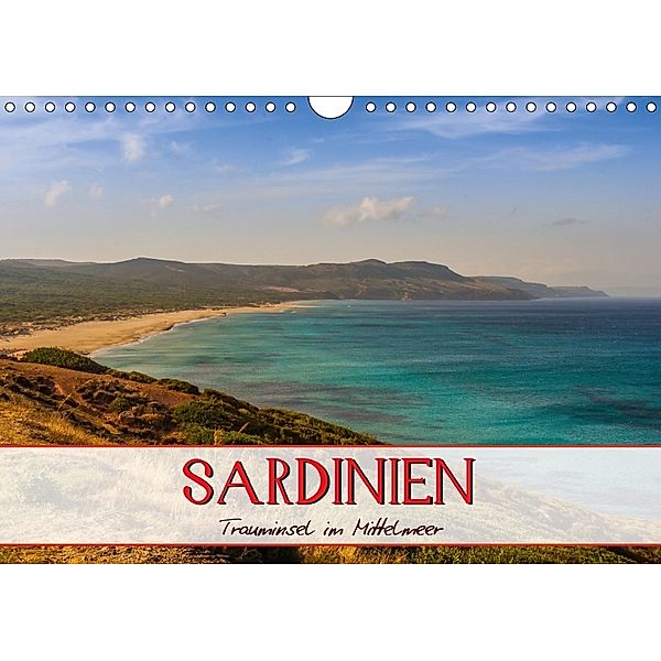 Sardinien Panoramakalender / CH-Version (Wandkalender 2018 DIN A4 quer), Marcel Wenk