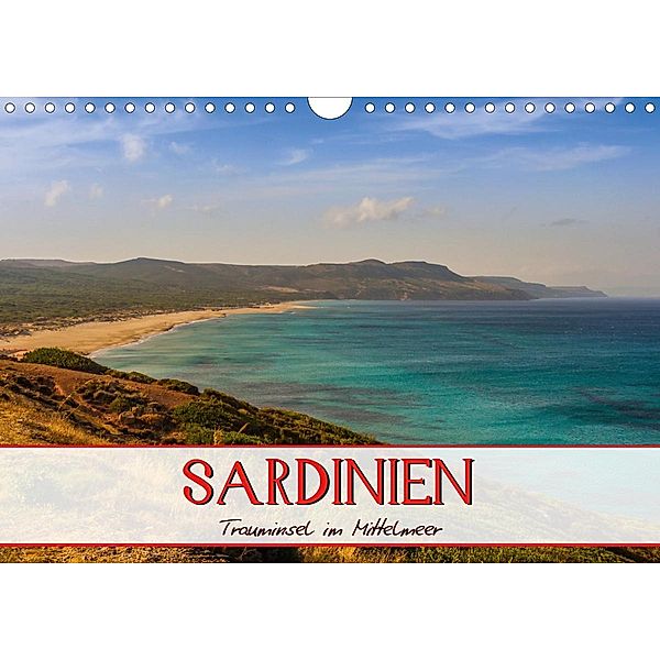 Sardinien Panoramakalender / CH-Version (Wandkalender 2020 DIN A4 quer), Marcel Wenk