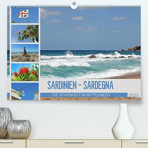 SARDINIEN - SARDEGNA (Premium, hochwertiger DIN A2 Wandkalender 2023, Kunstdruck in Hochglanz), Konstanze Junghanns