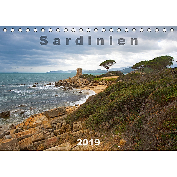 Sardinien Sardigna Sardegna Sardenya 2019 (Tischkalender 2019 DIN A5 quer), Michael Miltzow