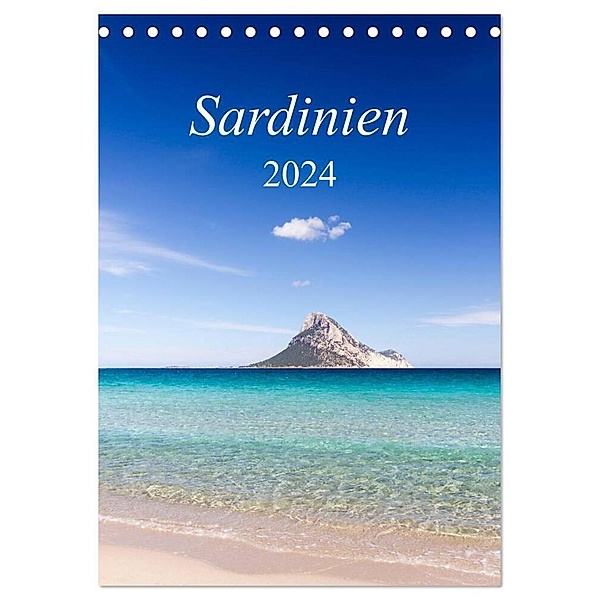 Sardinien (Tischkalender 2024 DIN A5 hoch), CALVENDO Monatskalender, Thomas Kuehn