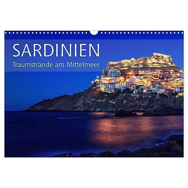 Sardinien - Traumstrände am Mittelmeer (Wandkalender 2024 DIN A3 quer), CALVENDO Monatskalender, Patrick Rosyk