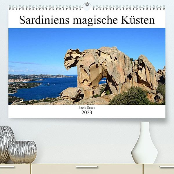 Sardiniens magische Küsten (Premium, hochwertiger DIN A2 Wandkalender 2023, Kunstdruck in Hochglanz), Paolo Succu