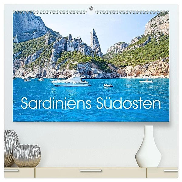 Sardiniens Südosten (hochwertiger Premium Wandkalender 2024 DIN A2 quer), Kunstdruck in Hochglanz, D.S photography [Daniel Slusarcik]