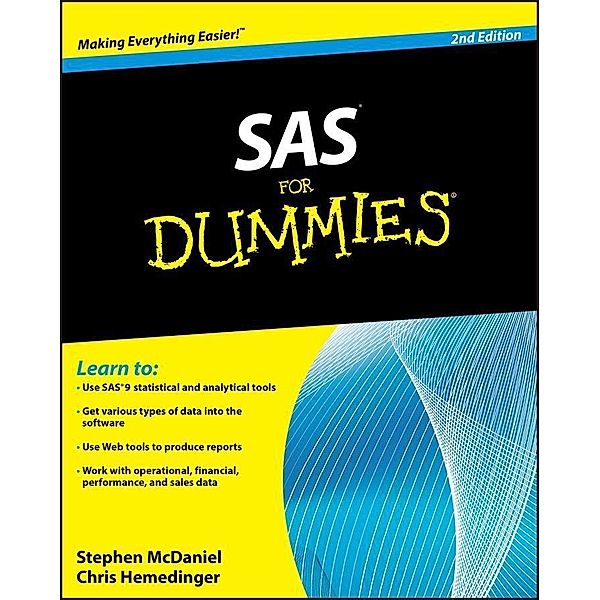 SAS For Dummies, Stephen McDaniel, Chris Hemedinger