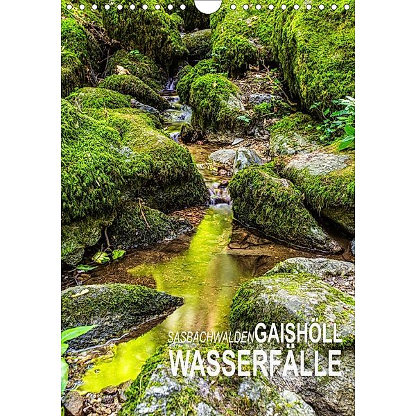 Sasbachwalden Gaishöll-Wasserfälle (Wandkalender 2020 DIN A4 hoch), Ansgar Peter