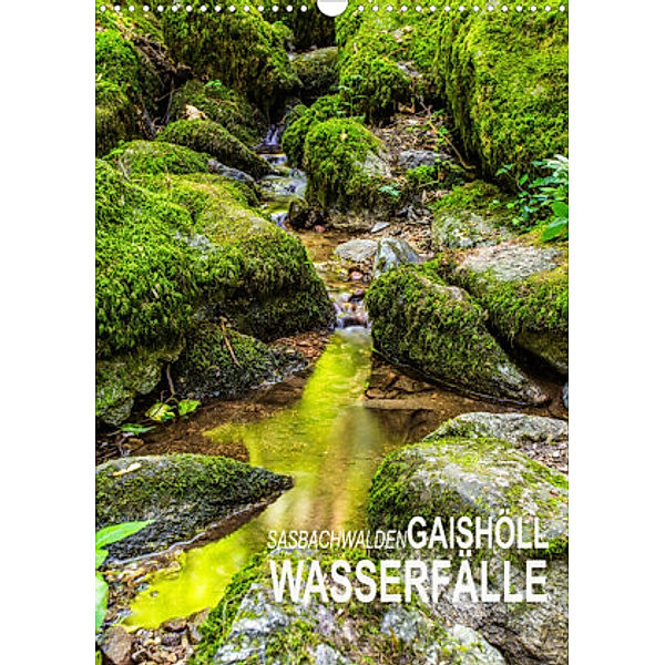 Sasbachwalden Gaishöll-Wasserfälle (Wandkalender 2022 DIN A3 hoch), Ansgar Peter