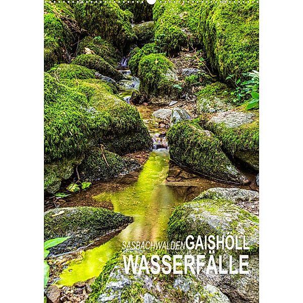 Sasbachwalden Gaishöll-Wasserfälle (Wandkalender 2023 DIN A2 hoch), Ansgar Peter