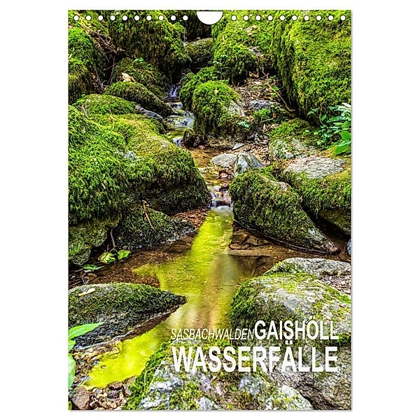 Sasbachwalden Gaishöll-Wasserfälle (Wandkalender 2024 DIN A4 hoch), CALVENDO Monatskalender, Ansgar Peter