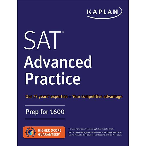 SAT Advanced Practice, Kaplan Test Prep