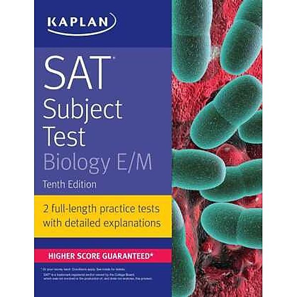 SAT Subject Test Biology E/M, Kaplan Test Prep