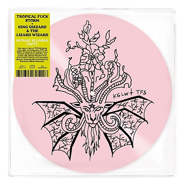 SATANIC SLUMBER PARTY (Ltd. Pink Silkcreened Vinyl), Tropical Fuck Storm+King Gizzard & The Lizard Wi